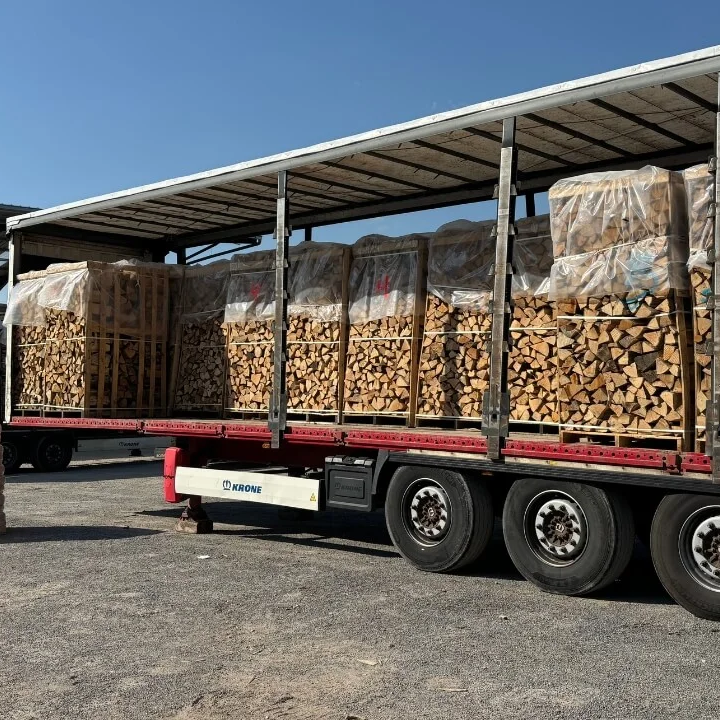 LKW-Ladung Eichenholz (48 RM) – 30/33-cm-Scheite – Der Dauerbrenner H1 G1